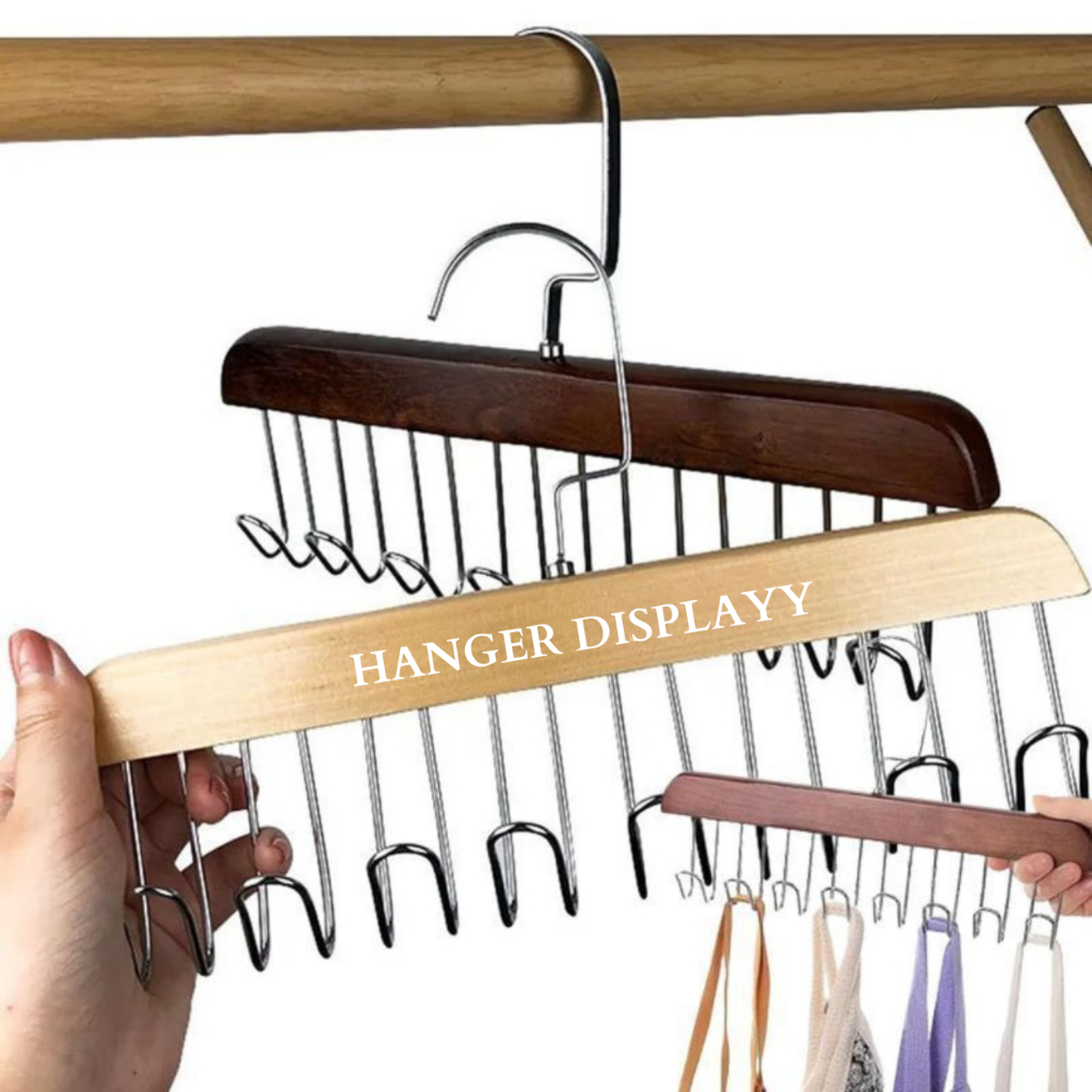 Jual Gantungan Hanger Tas Topi Baju Multifungsi Kayu Hook Hanger Kait ...