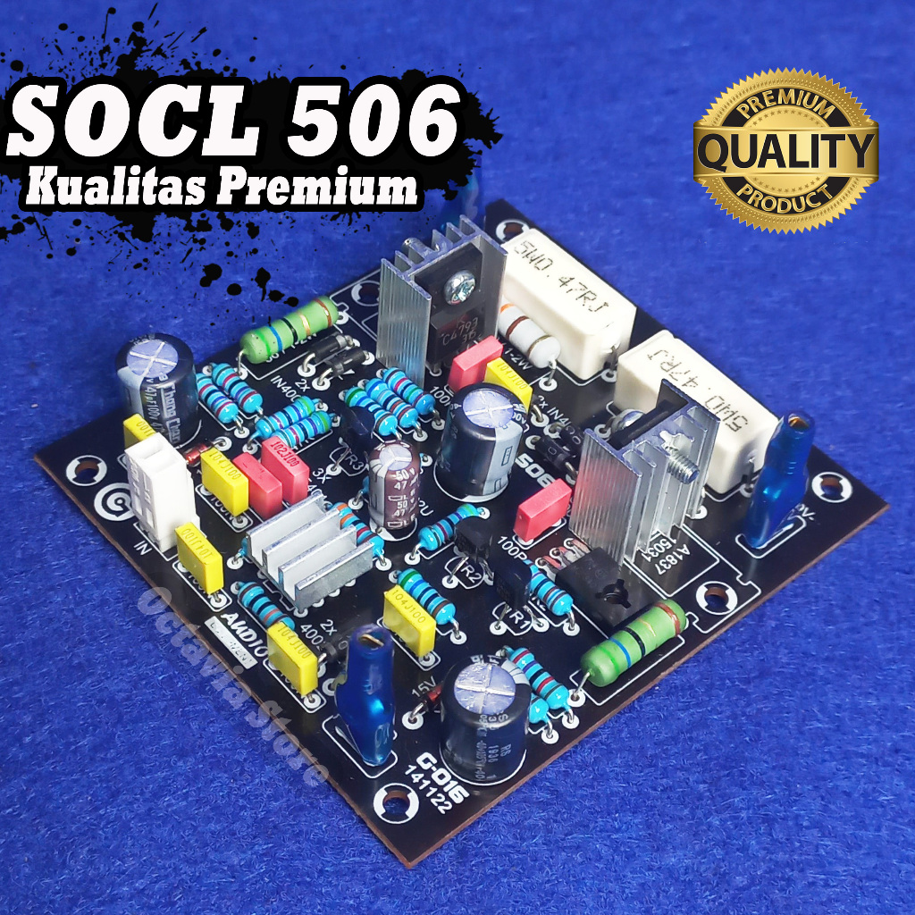 Jual Kit Power Amplifier SOCL 506 Qualitas Super | Shopee Indonesia