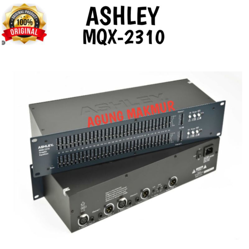 Jual Equalizer Ashley Mqx2310 Original Shopee Indonesia