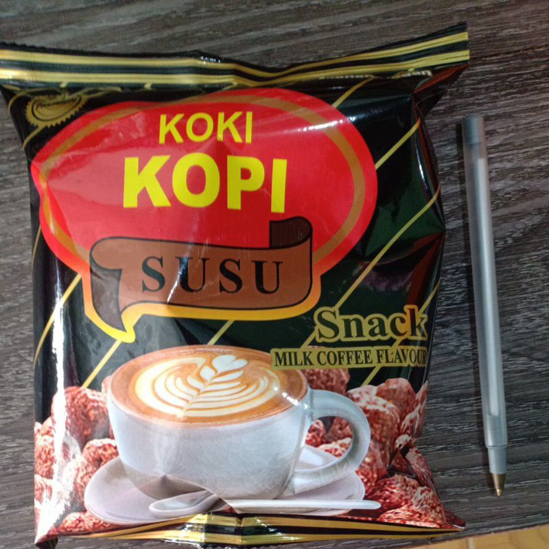 Jual Snack Snek Jadul Kopi Susu 30gram koki kerupuk cemilan masa dulu