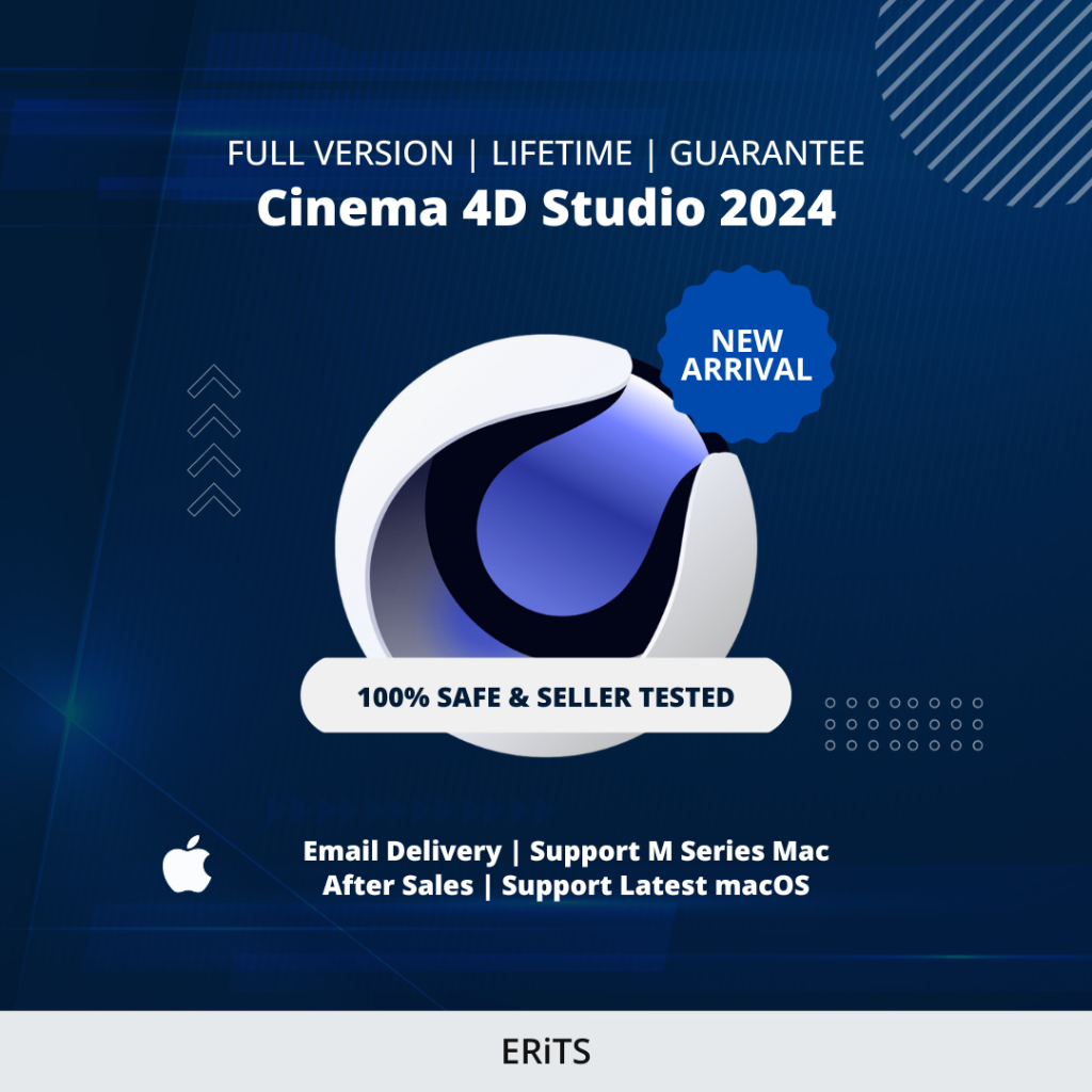 Jual Cinema 4D Studio 2024 Lifetime Full Version untuk Mac Shopee