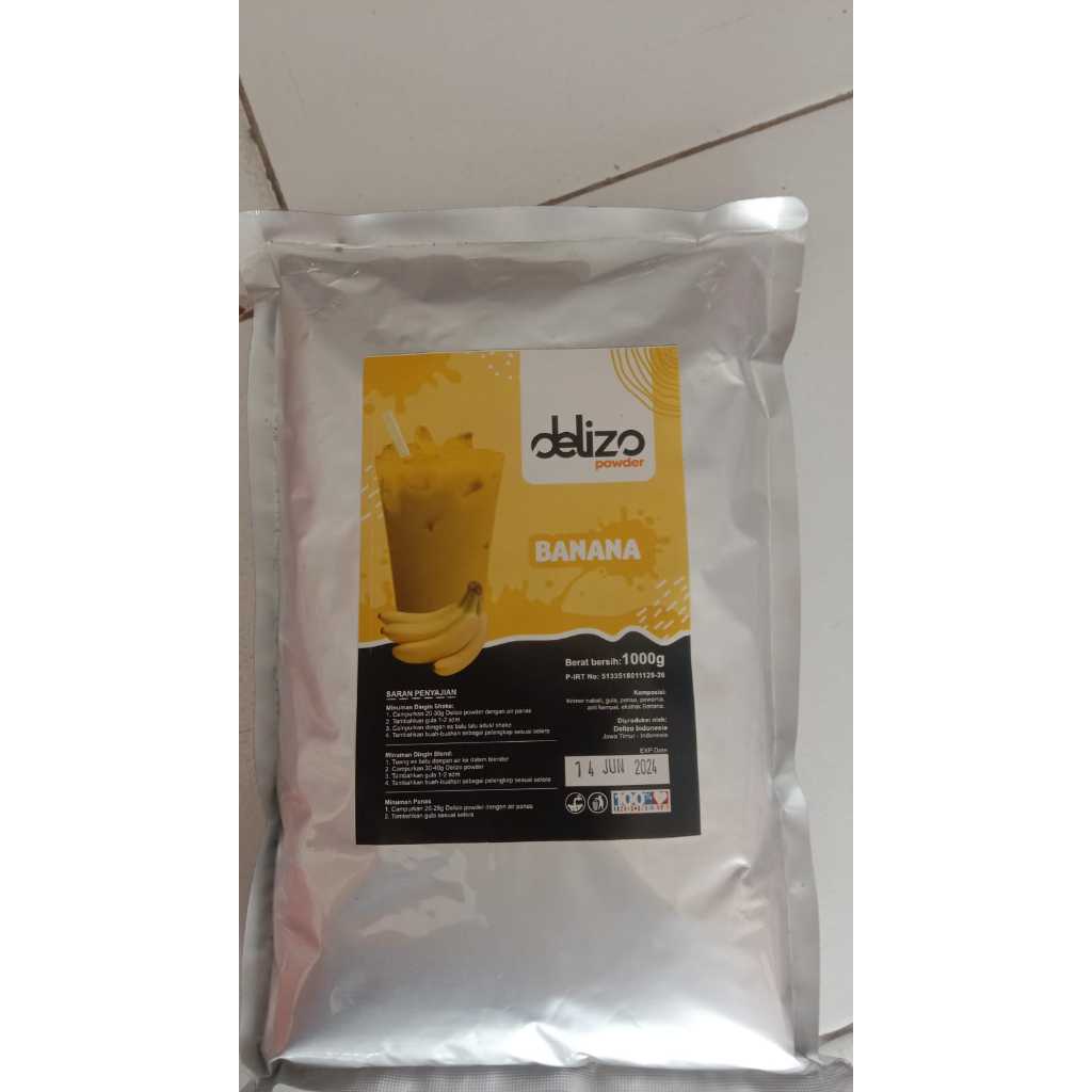 Jual DELIZO BANANA 1KG | Shopee Indonesia