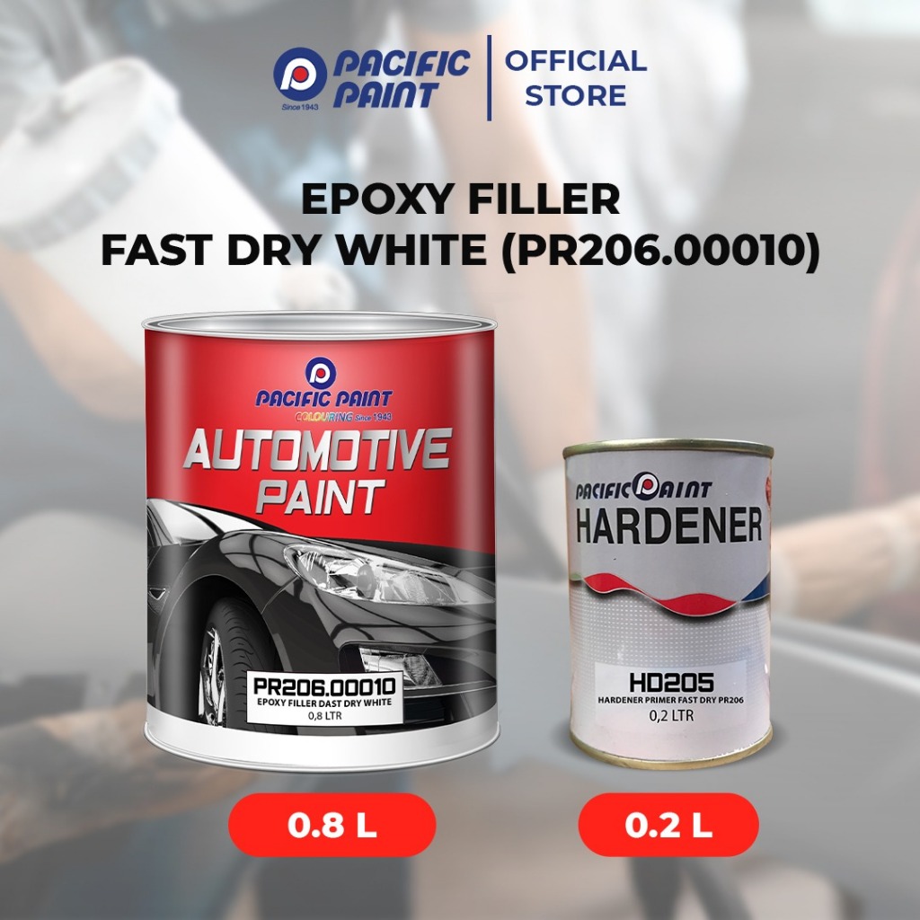 Jual EPOXY FILLER FAST DRY WHITE (PR206.00010) | Shopee Indonesia