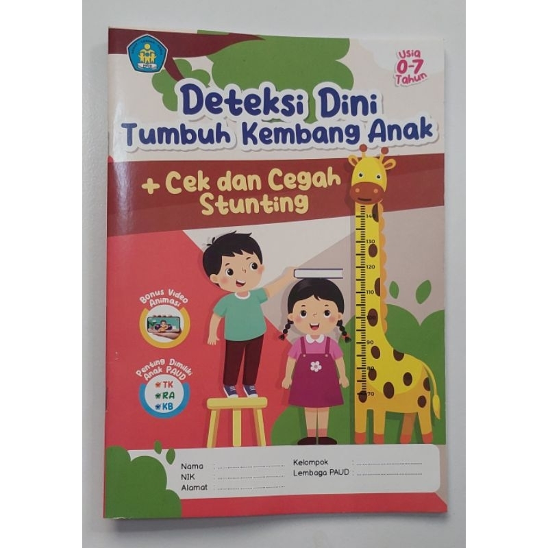 Jual Buku Deteksi Dini Tumbuh Kembang Anak Usia Dini ( DDTK ) | Shopee ...