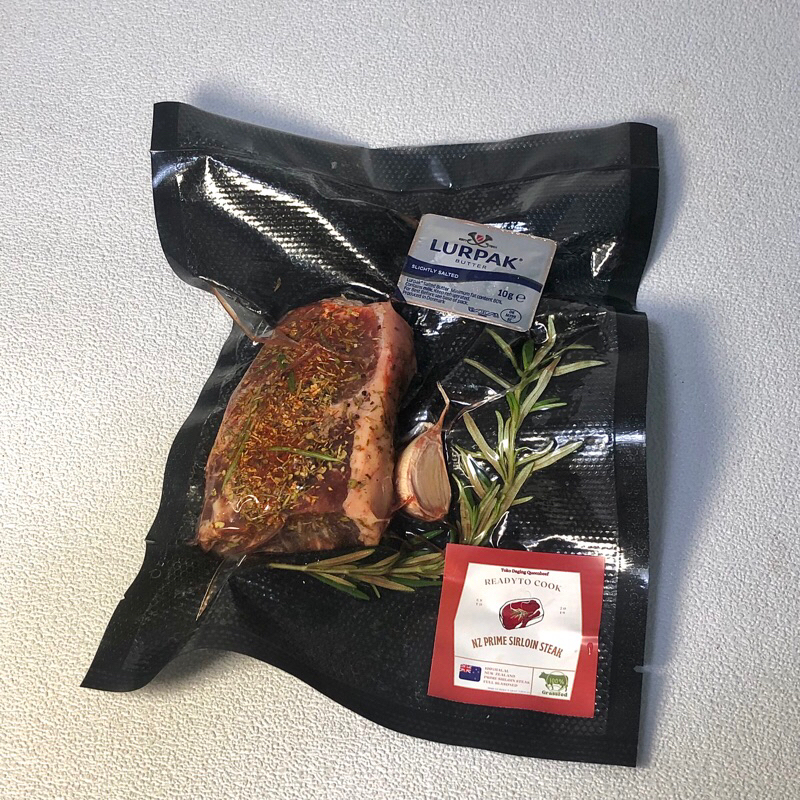 Jual New Zealand Sirloin Half Cut Steak Siap Masak / ready to cook