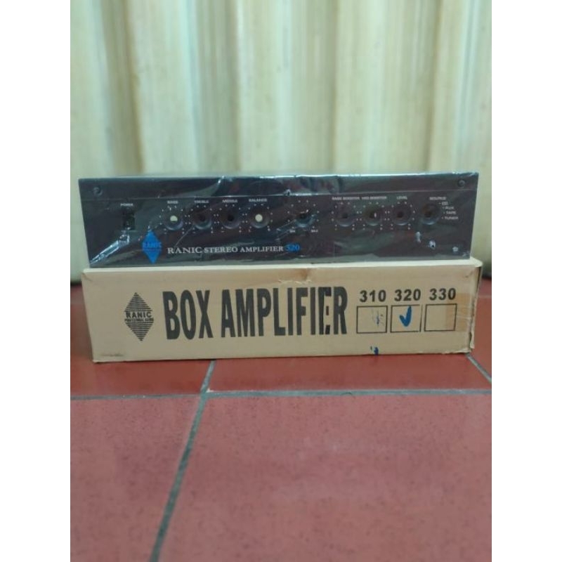 Jual Box Power Amplifier RANIC 320 Sound system | Shopee Indonesia