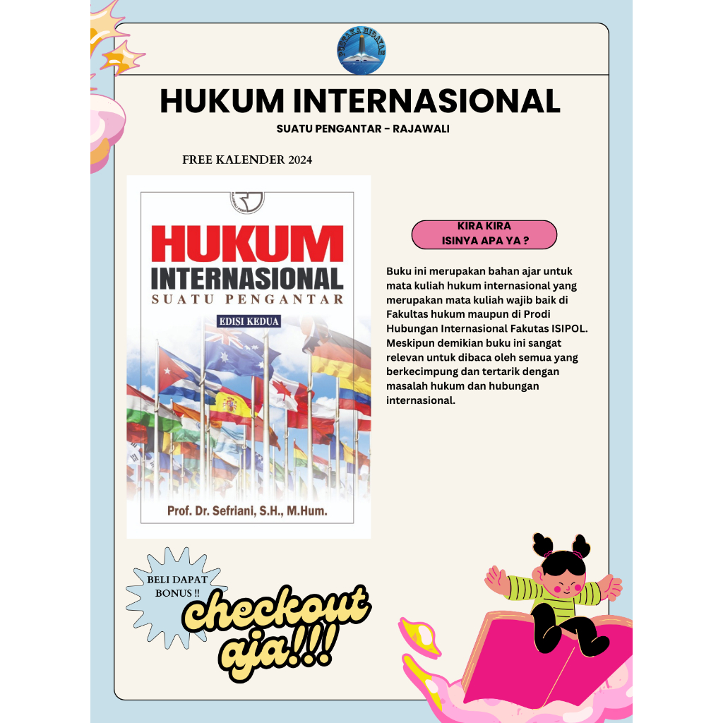 Jual Hukum Internasional Suatu Pengantar Oleh Sefriani Rajawali ...