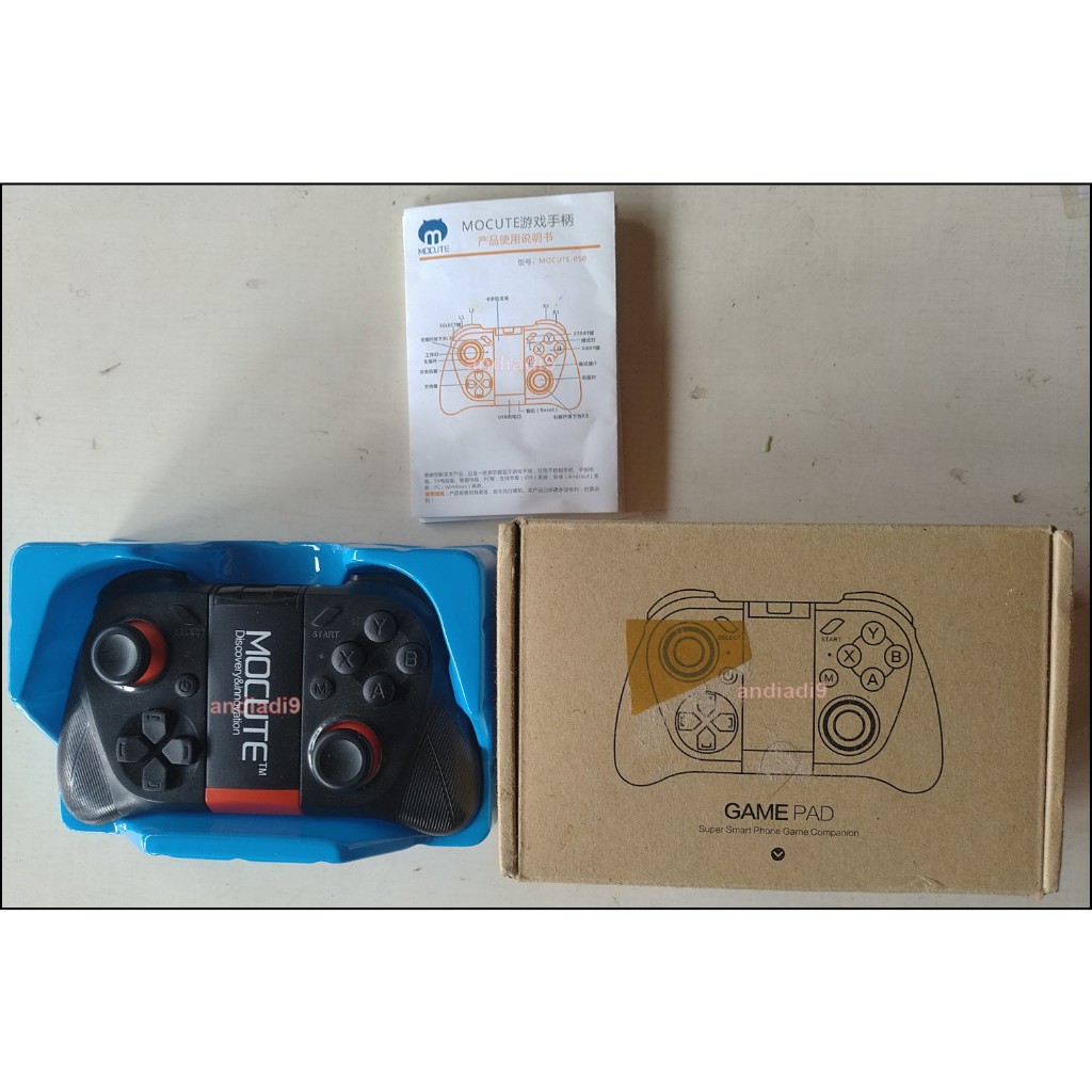 Jual MOCUTE 050 GAME PAD JOYSTICK ANDROID BLUETOOTH | Shopee Indonesia