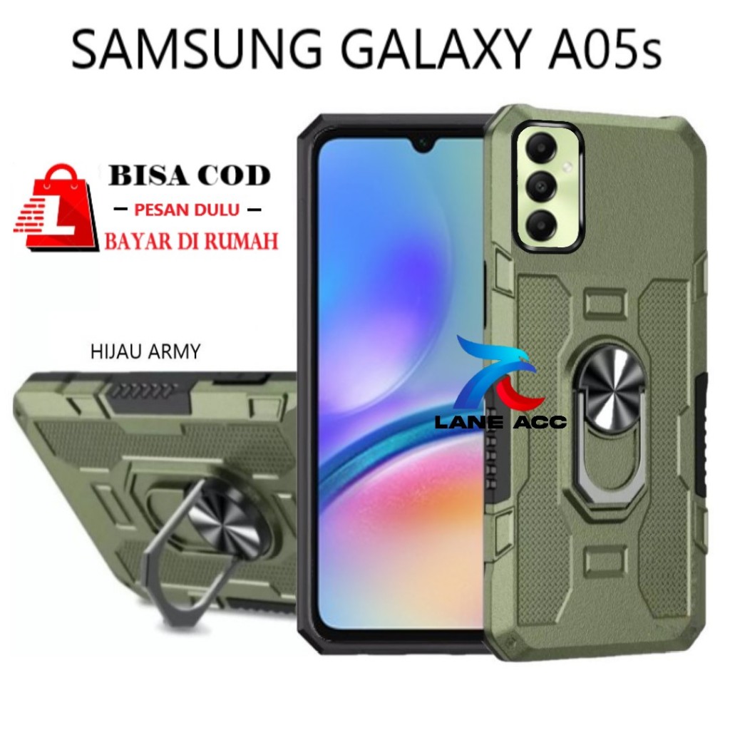 Jual Casing Samsung Galaxy A05s Kesing Robot Hit Eye Ring Casing Hard Case Standing Robot 6511