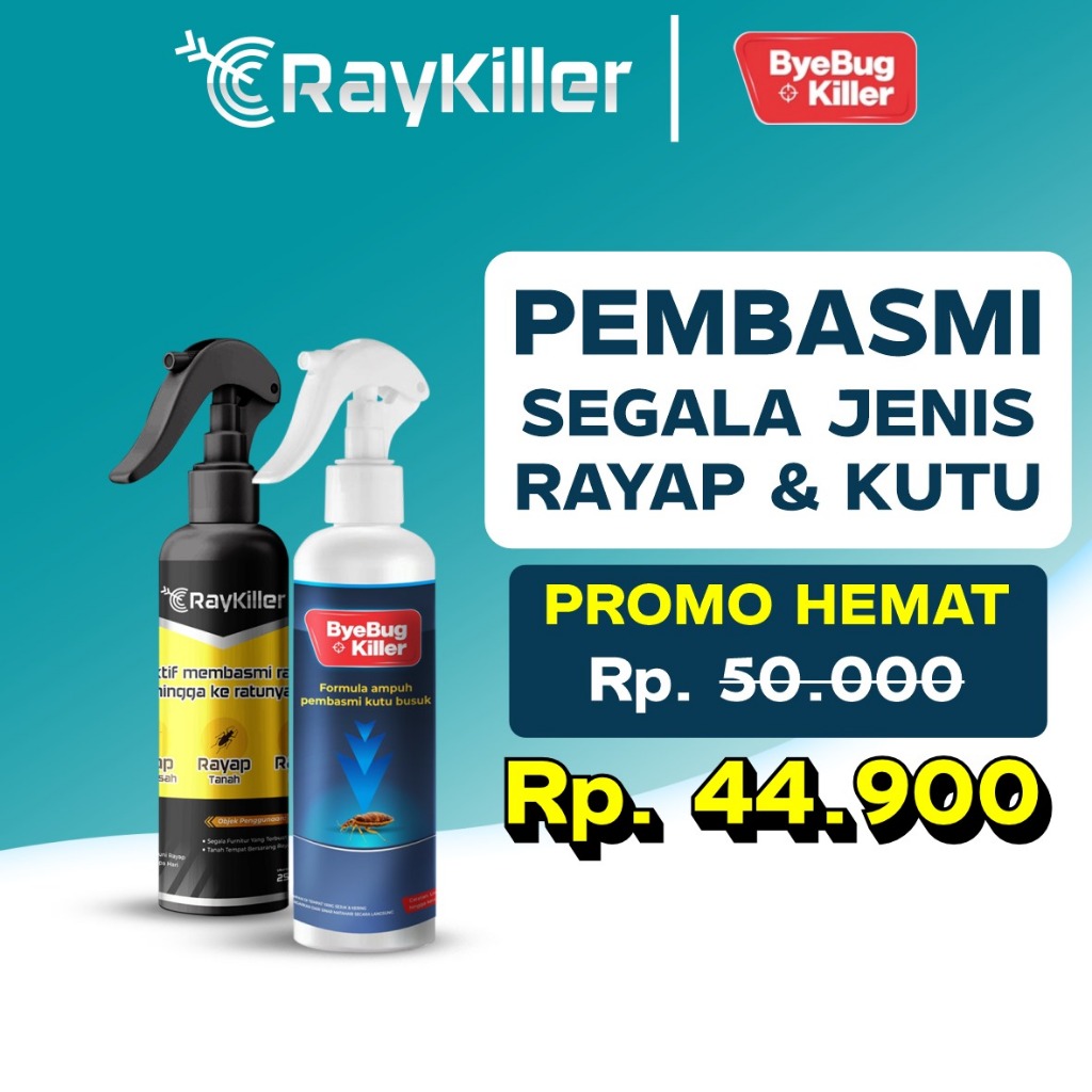 Jual PAKET Pembasmi Serangga - RayKiller Pembasmi Rayap dan ...