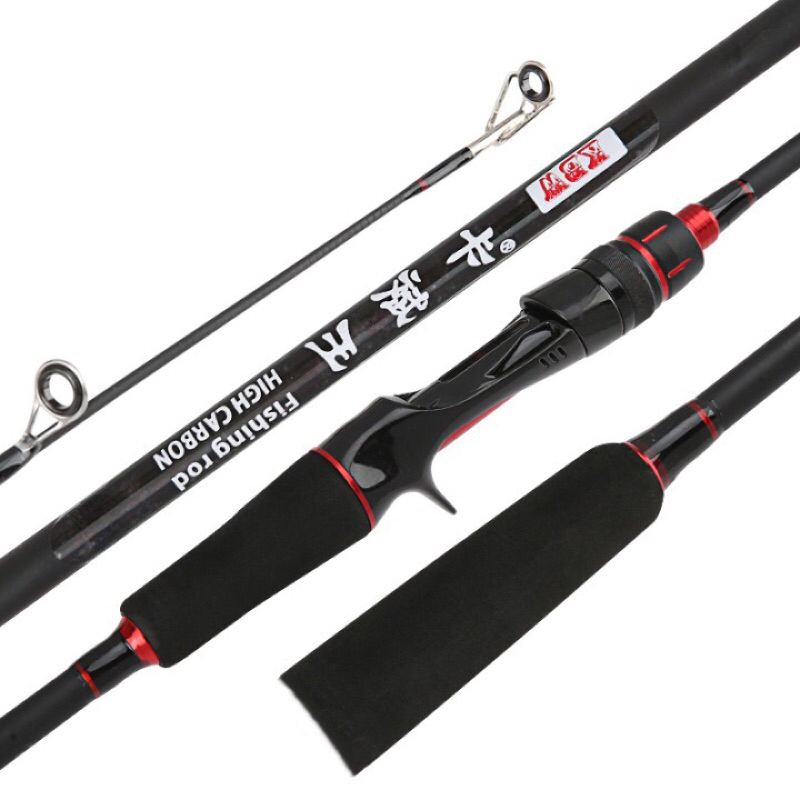 Jual joran pancing baitcasting 2 segmen 2.1m / joran pancing KWB01 ...