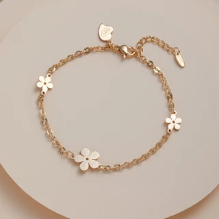 Hyl Jewelry 482B Gelang Titanium Wanita Bangle Bracelet Terbaru Anti Karat Dan Keroncong Lilit Asli Silver Terbaru Tdk Luntur Selamanya Lapis Emas Original Pria Ori Import