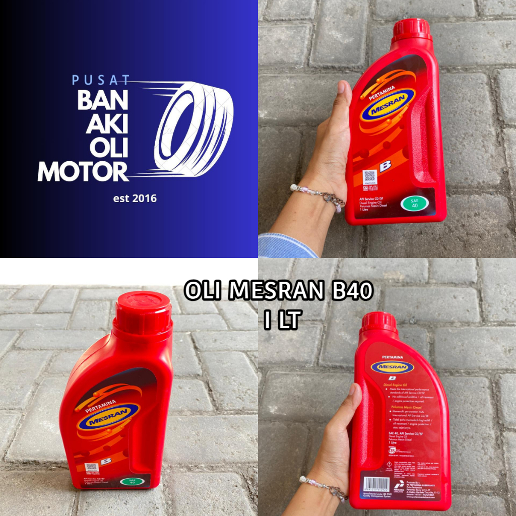 Jual OLI MESRAN B40 1LT//OLI PERTAMINA DIESEL MESRAN B 40 20W-40 UKURAN ...