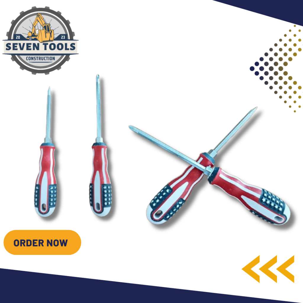 Jual [ST] Obeng Bolak Balik Amerika 4 inch 5 Inch / Obeng 2 Way USA 4 ...