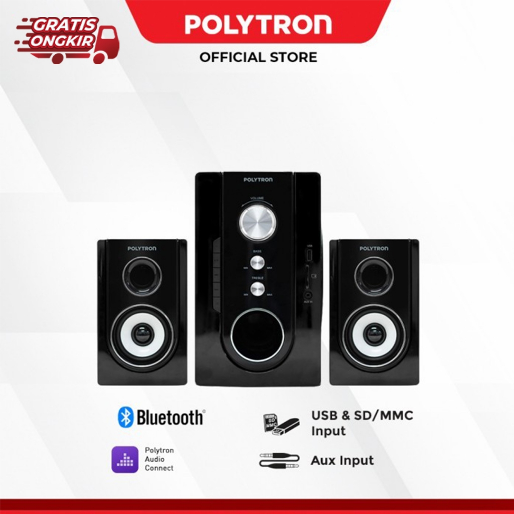 Jual POLYTRON Multimedia Speaker PMA 9320 /B | Shopee Indonesia