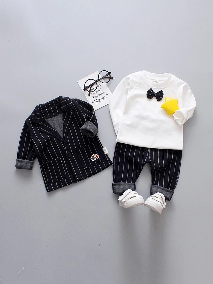 Babybeans Setelan 3in1 Jas Tuxedo Bayi