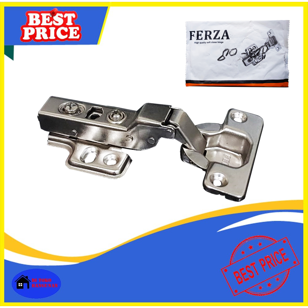 Jual Engsel Sendok Hidrolik Soft Close Engsel A03 08 FERZA | Shopee ...