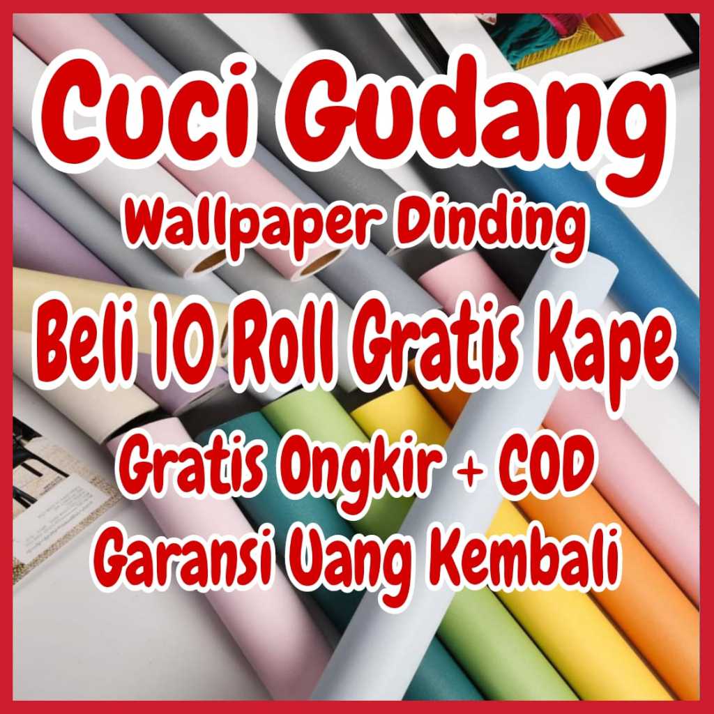 Jual Wallpaper Dinding Walpaper Wallpeper Stiker Sticker Dekorasi