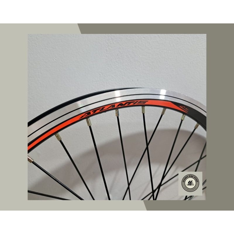 Jual Sepasang Wheel Set Atlantis 20 x 175 36 Hole × Pacific Besi Velg ...
