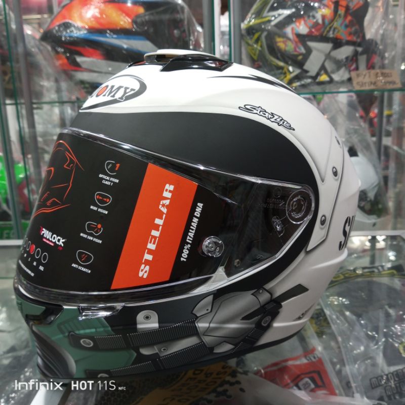 Jual Helm SUOMY Stellar Cyclone Matt Original | Shopee Indonesia