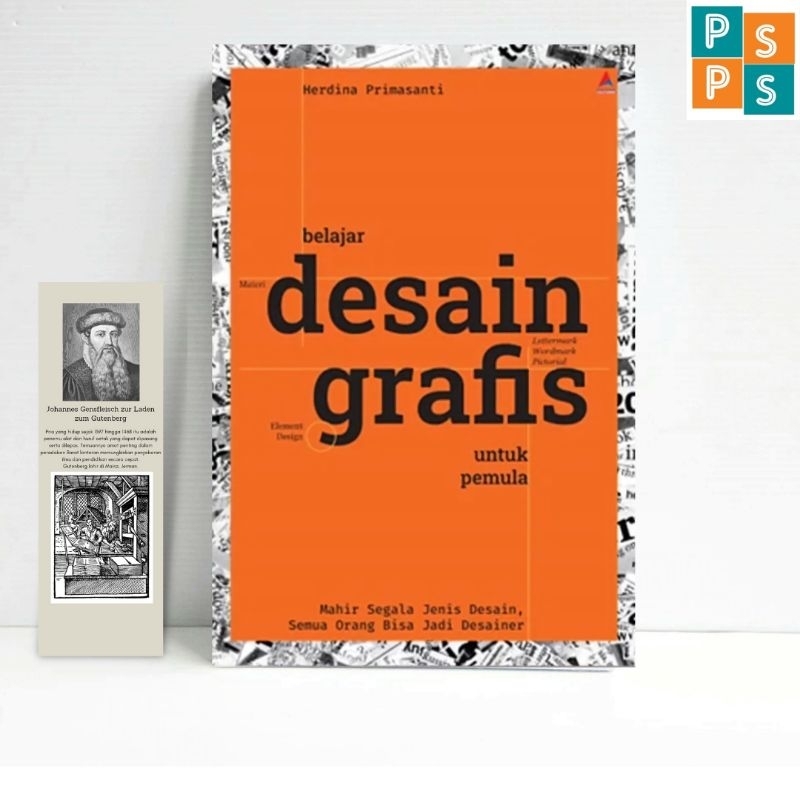 Jual BUKU ORIGINAL Belajar Mudah Desain Grafis Untuk Pemula ufuk