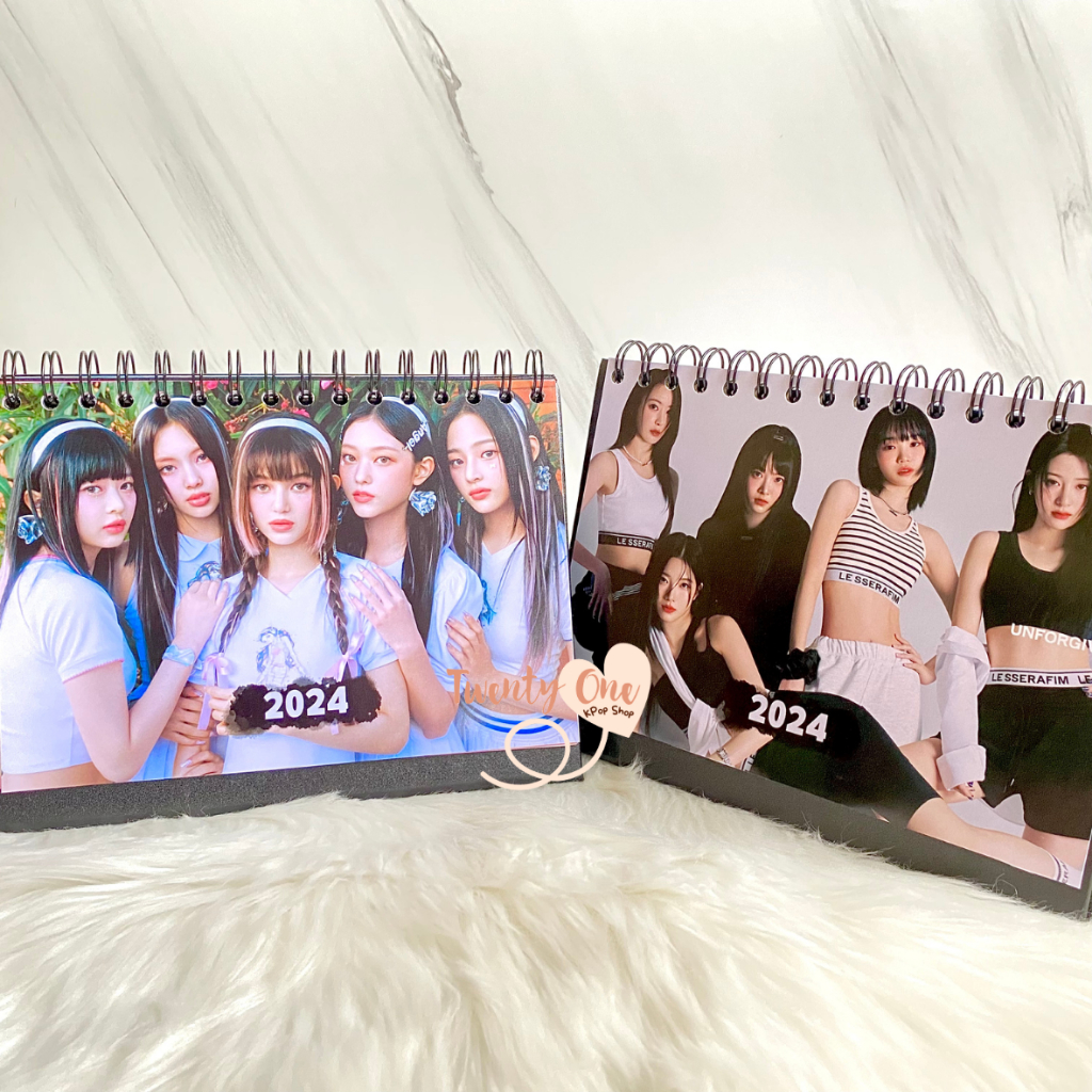 Jual Kalender 2024 NewJeans Le Sserafim Secret Number Mamamoo Iz*one