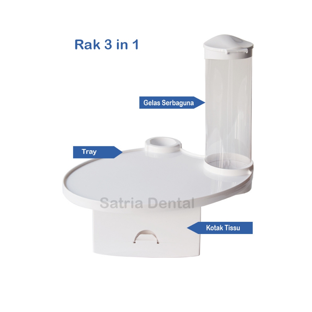 Jual Tray Console Tray Scaller Tempat Tisu Gelas Dental Unit Shopee