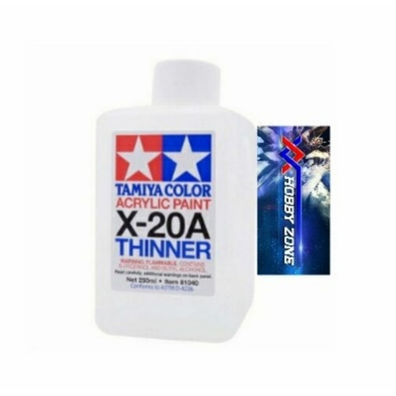 Diluente Acrilico Tamiya USA X20A 250 Ml - Per Modellismo