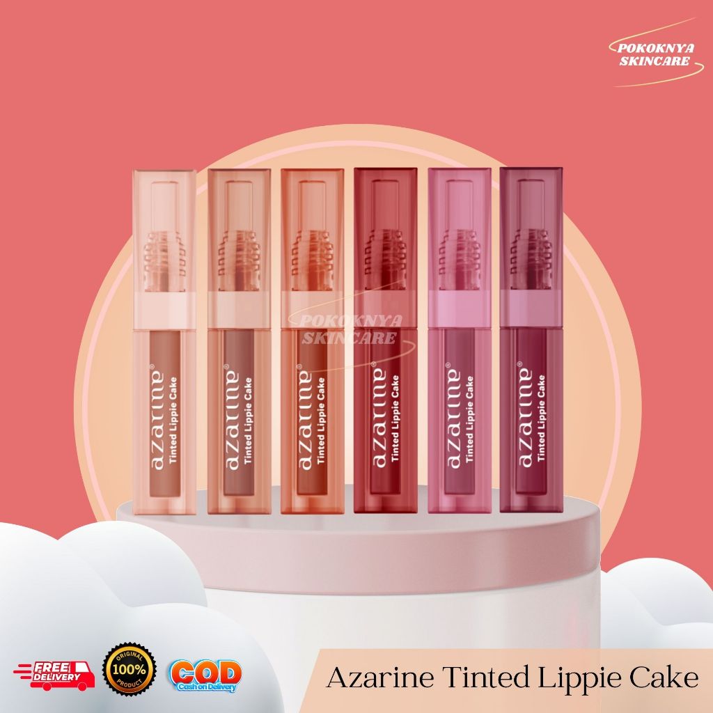 Jual Azarine Tinted Lippie Cake 2.9ml | Shopee Indonesia