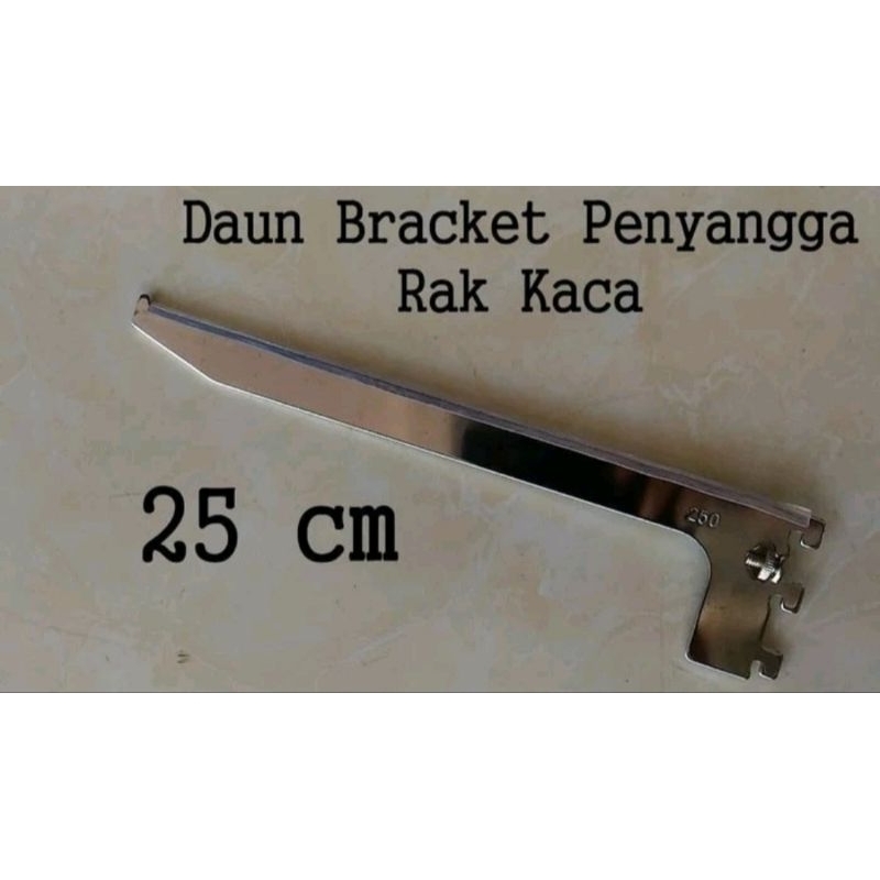 Jual Daun Bracket Kaca Bracket Kaca Siku Bracket Besi Penyangga Rak Shopee Indonesia