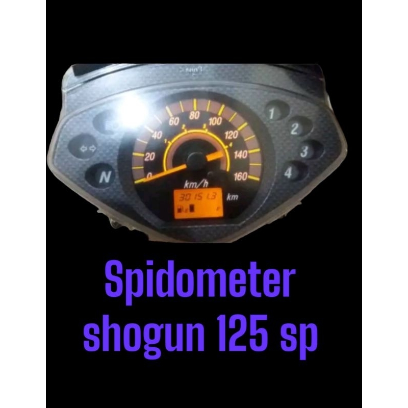 Jual speedometer spidometer shogun 125 sp List carbon ori sgp Shopee