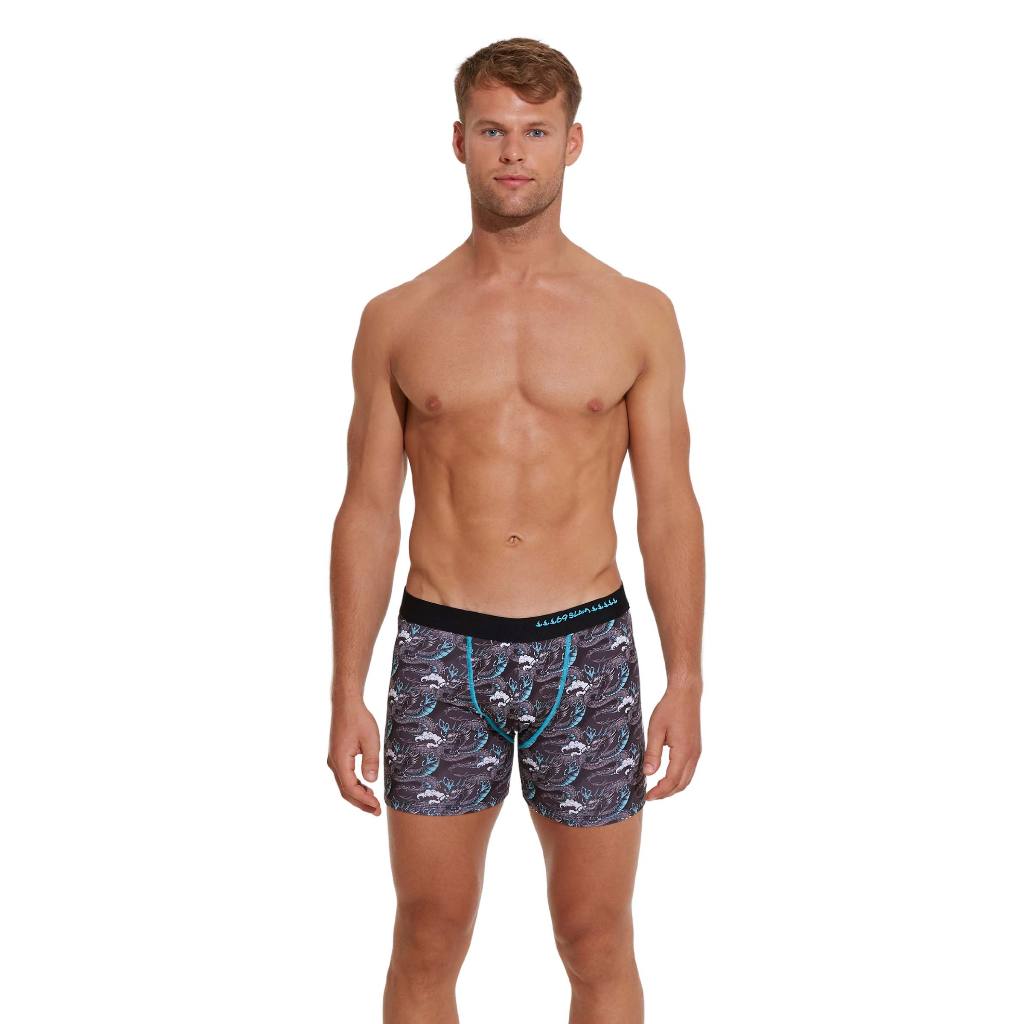 Jual 69SLAM Boxer Pria Moon Dragon Blue Mason Hip Boxer | MSYMNB-PO ...