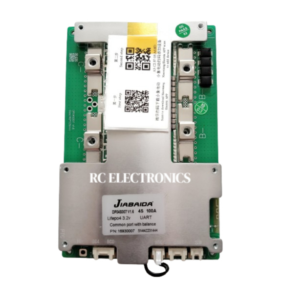 DALY BMS 4S 12V 100A LiFePO4 PCB Bescherming Board Met Balans Leads Draden 32v Batterij Bescherming Module Smart Bms Voor 18650 Batterij Pack 12v Met Uart