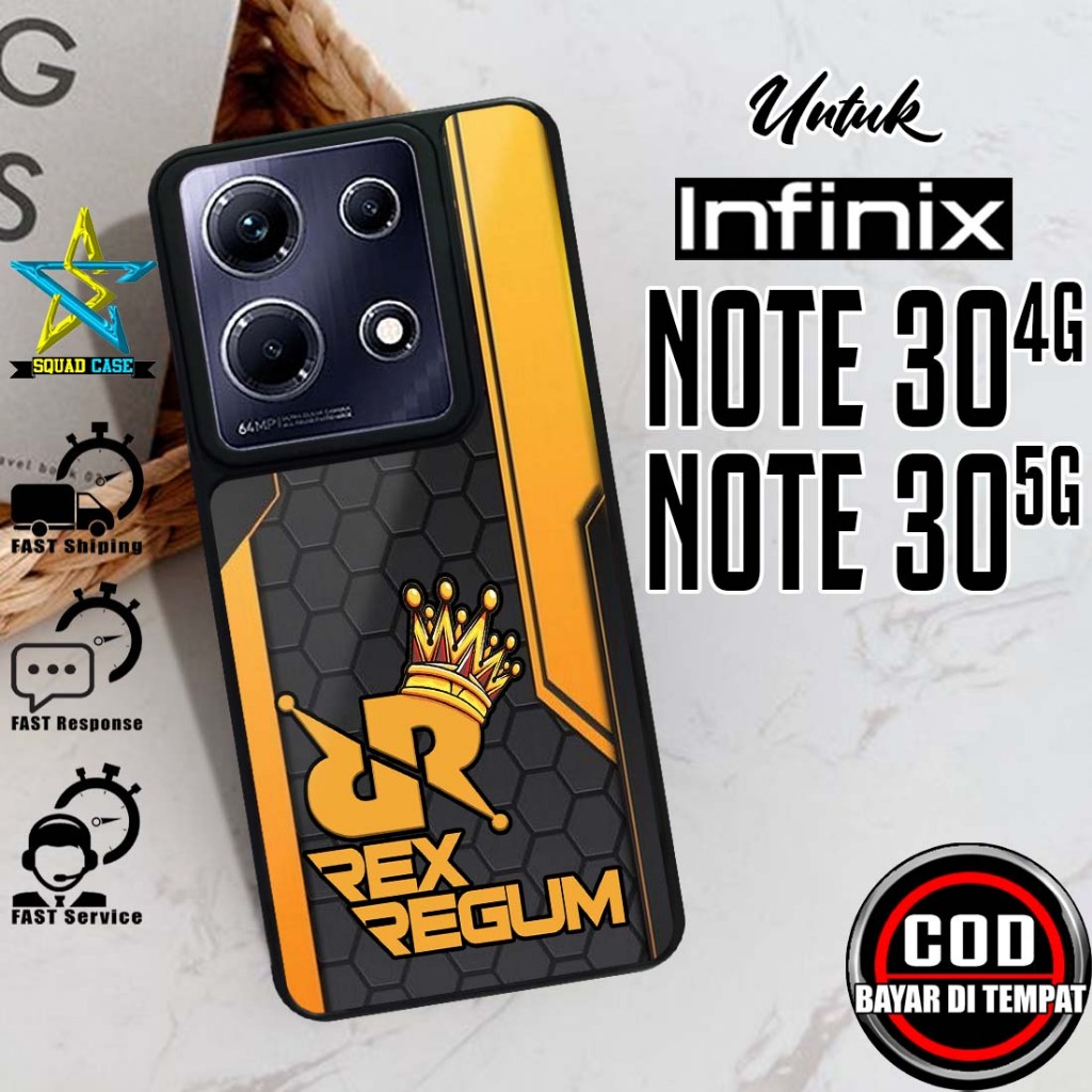 Jual Case INFINIX NOTE 30 4G NOTE 30 5G Casing terbaru Squad Case motif ...