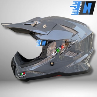 Helm cross full face sale