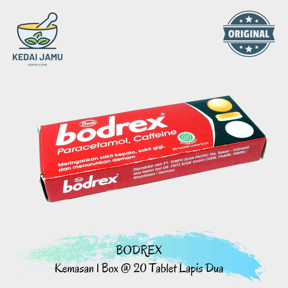 Jual Bodrex Untuk Sakit Kepala (2 blister @ 10 Tablet) | Shopee Indonesia