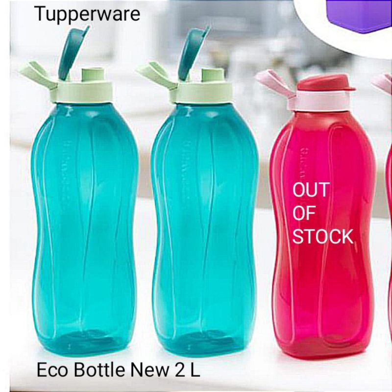 Jual Eco Botol new 2L Tupperware | Warna Biru | Shopee Indonesia