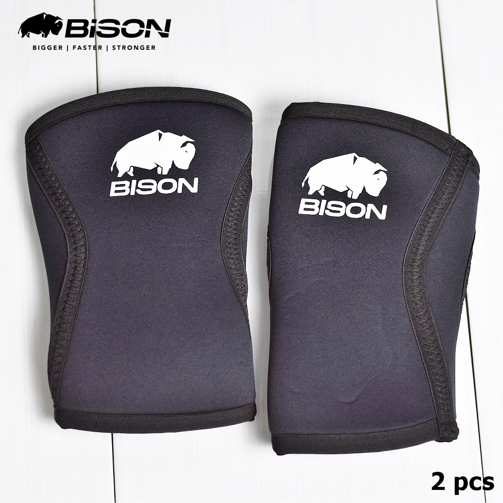 Jual Bison Knee Sleeves Lifting Support | Shopee Indonesia