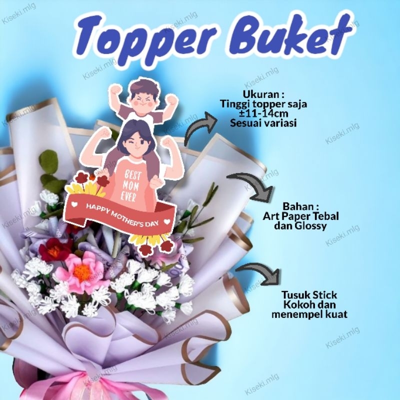 Jual Topper Buket Hari Ibu | Shopee Indonesia