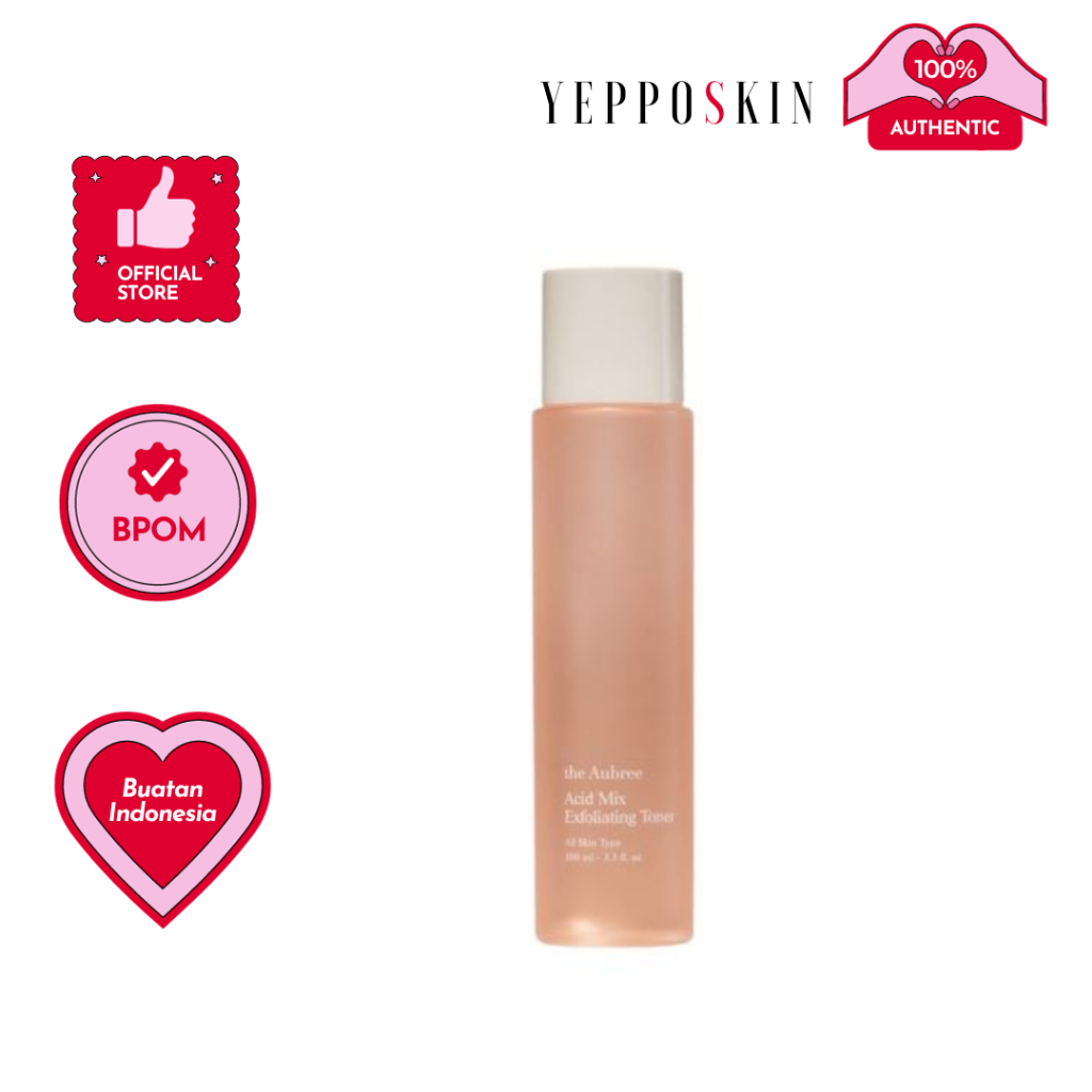 Jual The Aubree Acid Mix Exfoliating Toner 100 ml Shopee Indonesia
