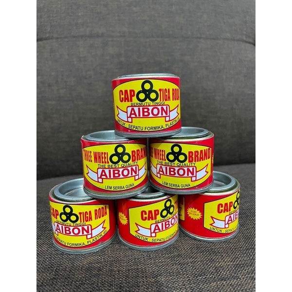 Jual LEM SEPATU AIBON CAP RODA TIGA 35 GRAM / LEM PLASTIK LEM SOL / LEM ...