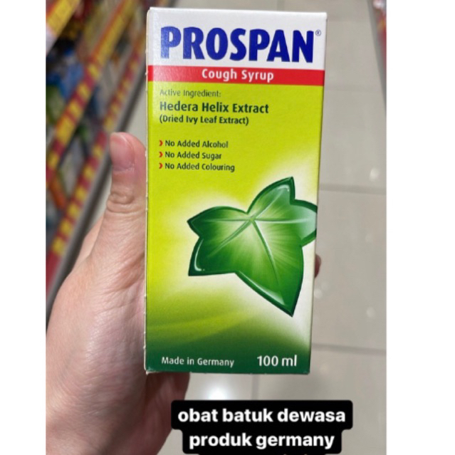 Jual Prospan Cough Syrup Original Made in Germany 100ml READY STOCK