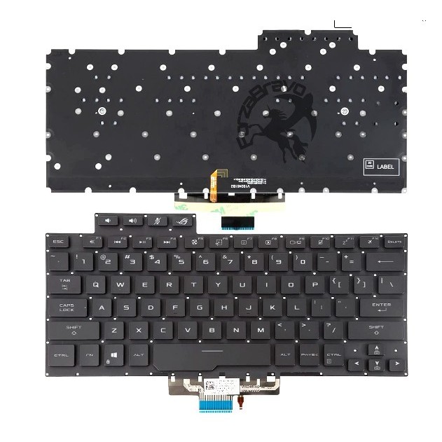 thumbnail image 2 of Replacement Keyboard For ASUS Zephyrus GA401 GA401I GA401IU GA401IV - US Layout - Open Box 2 of 3