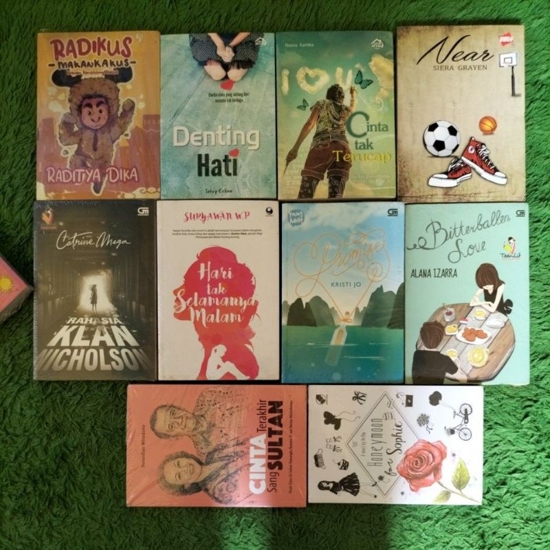 Jual Buku Novel Remaja Radikus Makan Kakus Denting Hati Cinta Tak