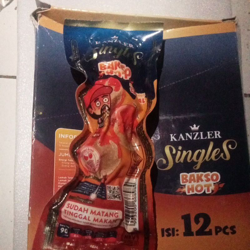 Jual bakso kanzler hot 1 box (12pcs) | Shopee Indonesia