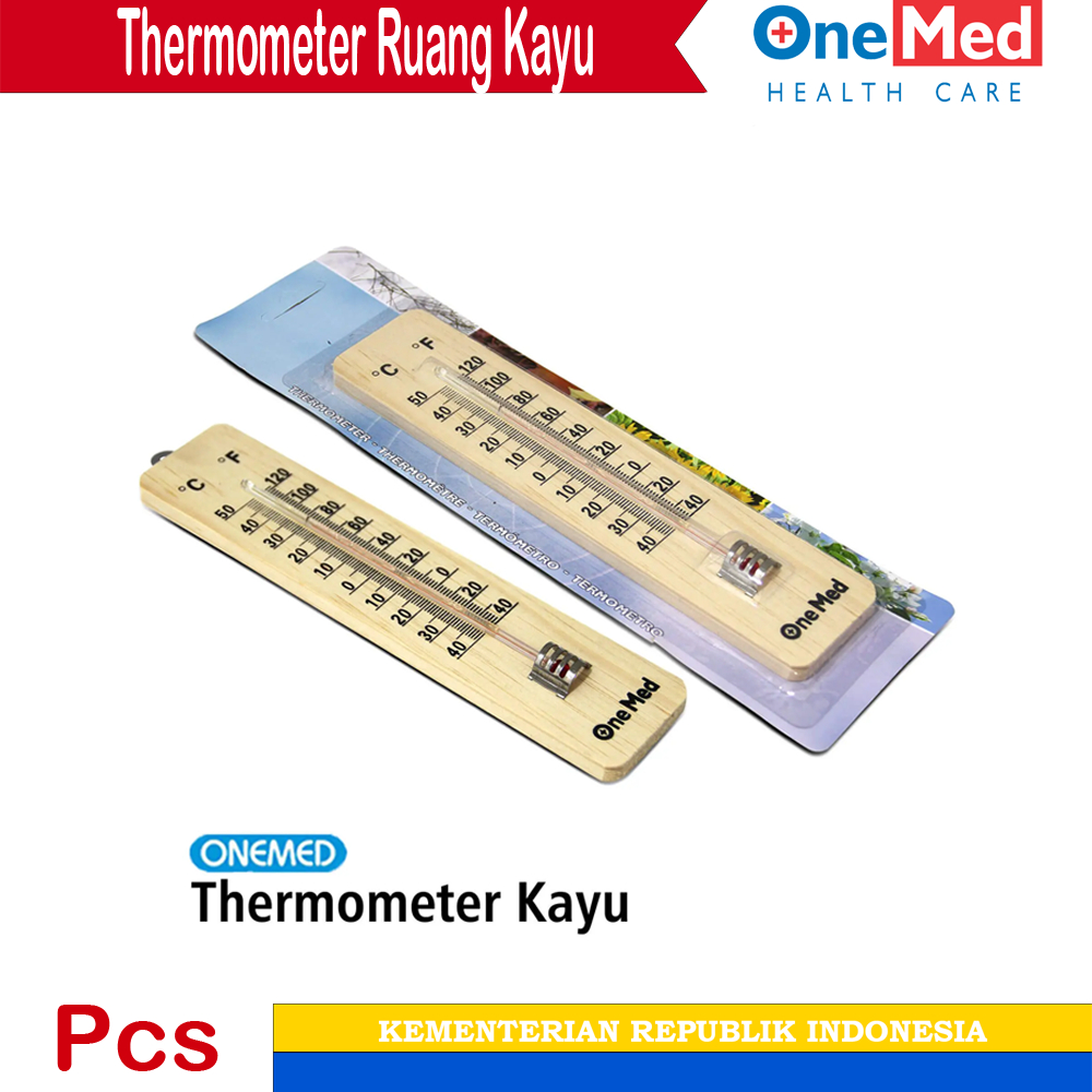 Jual Primecareyk Termometer Ruang Kayu Alat Pengukur Suhu Ruangan Onemed Shopee Indonesia 2000