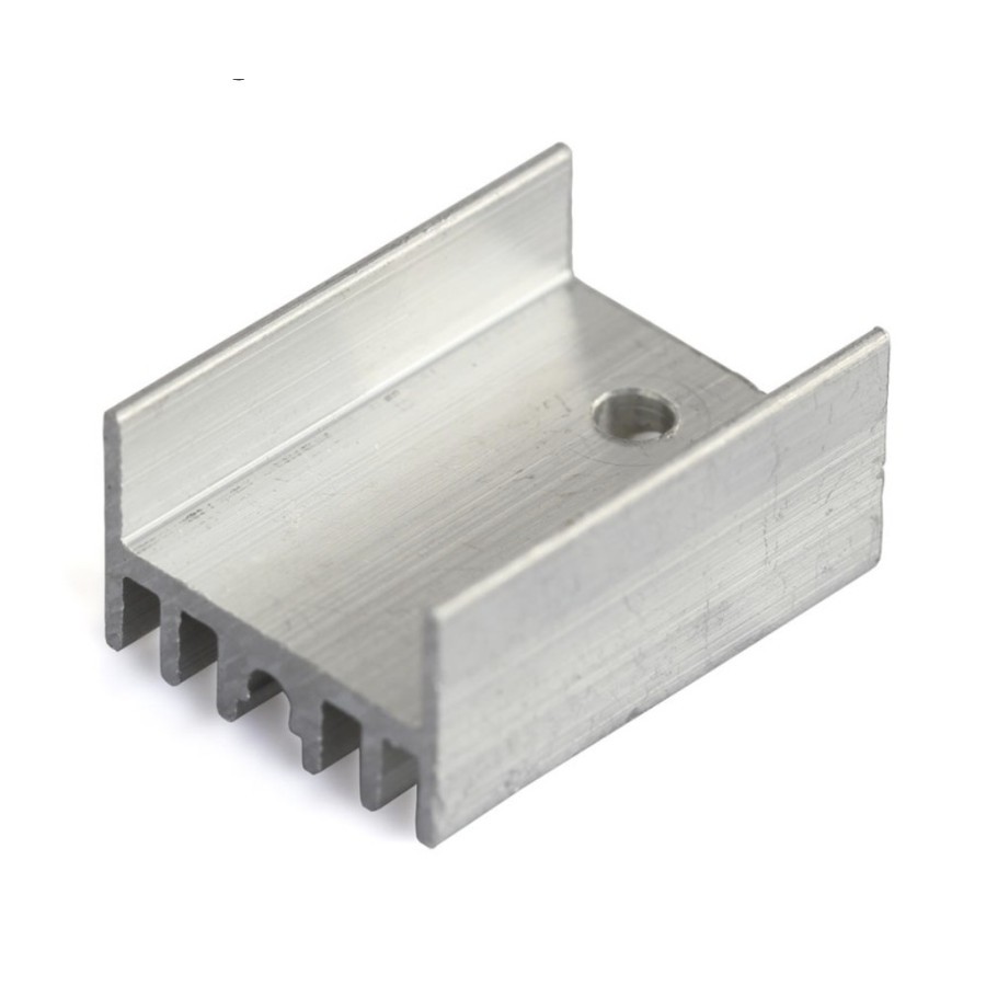 Jual Heatsink TO220 Pendingin Transistor Mosfet IC Regulator 20x15x10