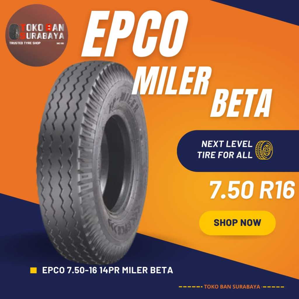 Jual Ban Truk Epco 750 R16 14pr 750r16 75016 750r16 750 16 14 Pr R16