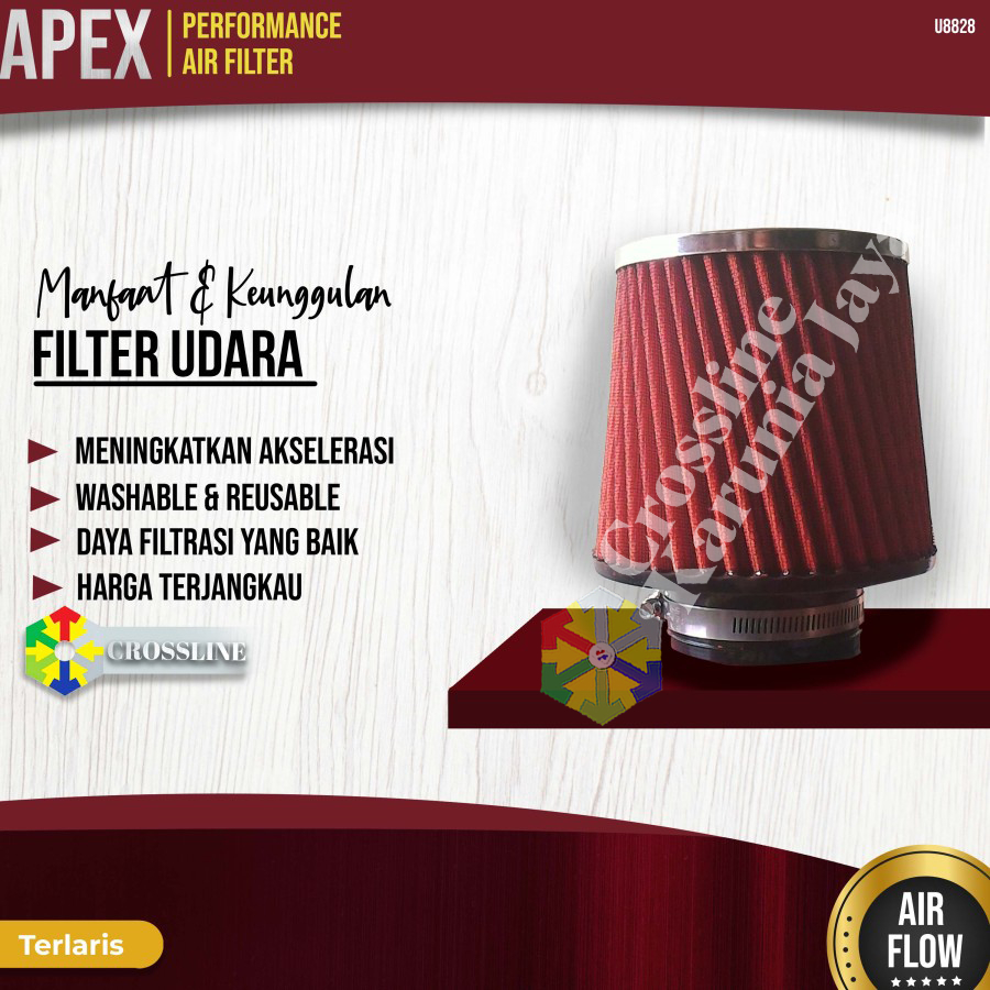 Jual Open Filter Racing Universal Apex | Shopee Indonesia