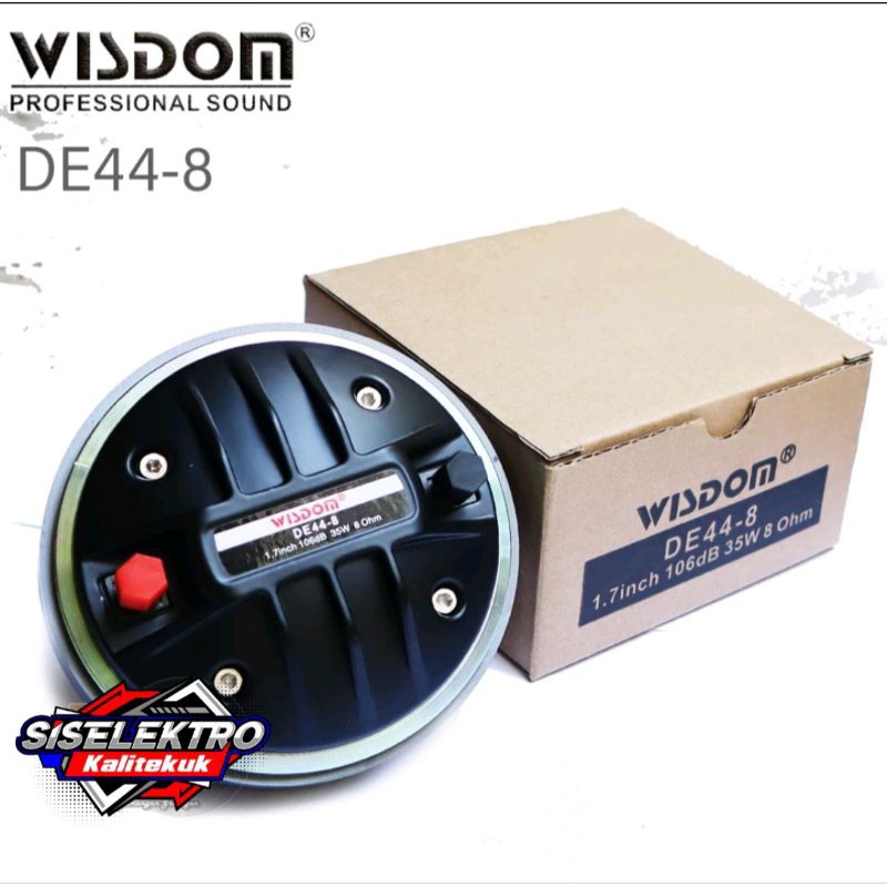 Jual Driver Tweeter WISDOM DE44-8 DE4408A | Shopee Indonesia